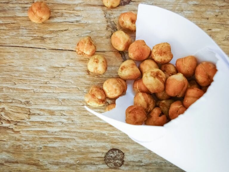 Honey Cinnamon Roasted Chickpeas for Kids