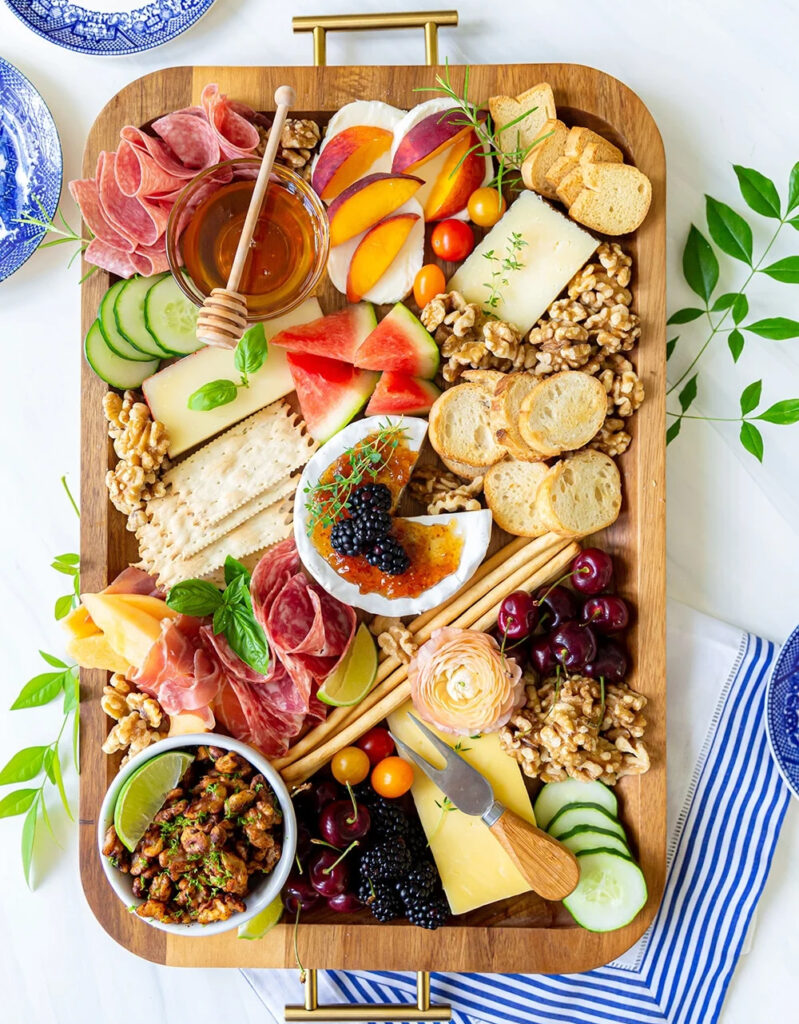 summer snack board