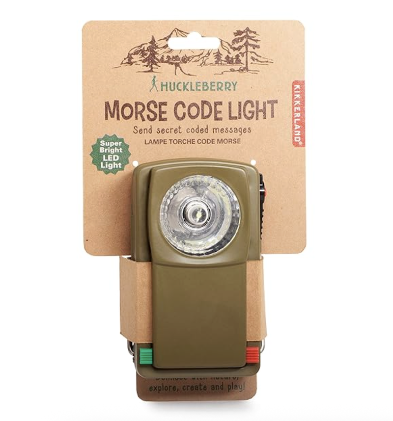 morse code flashlight