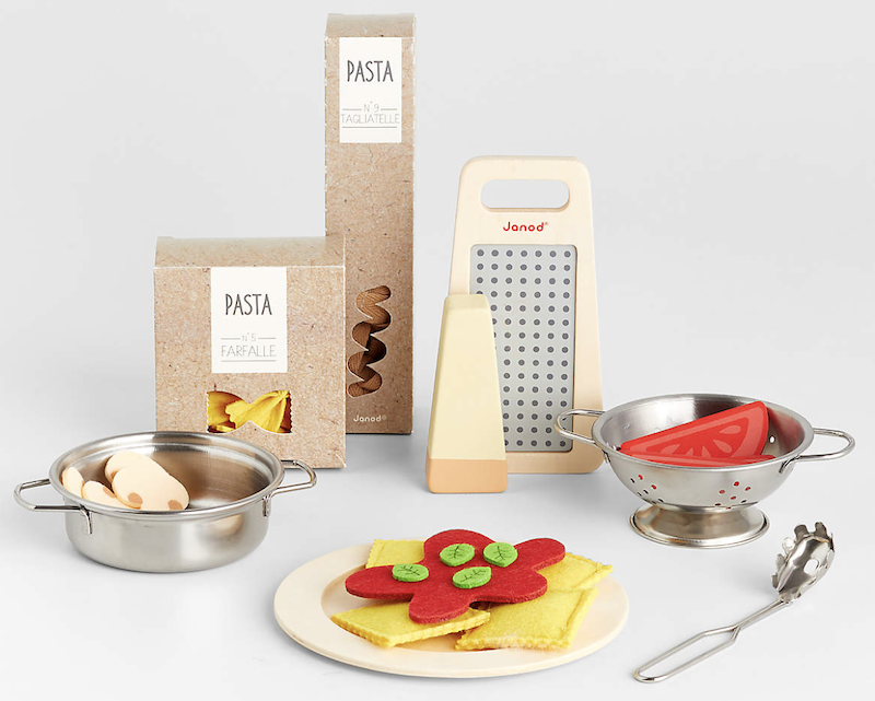 eco friendly toy pasta kit