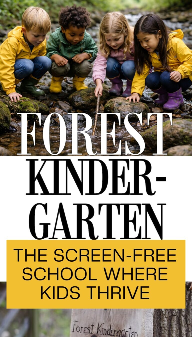 Forest Kindergarten: Where Learning Goes Into the Woods