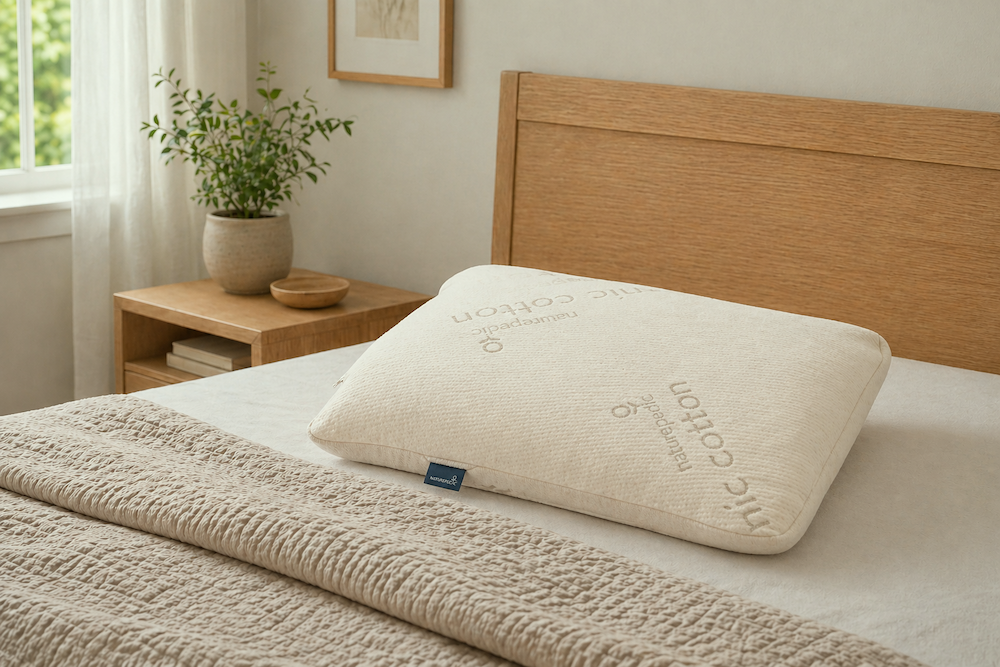 naturepedic customizable pillow