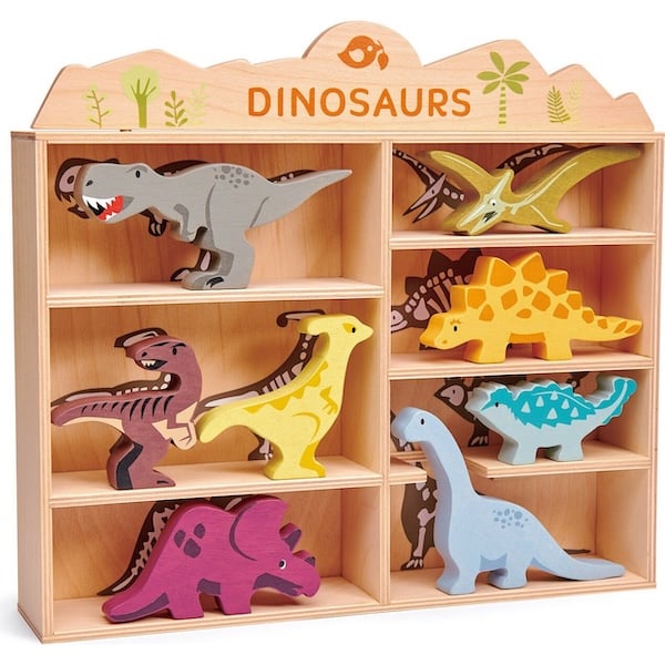 eco friendly toddler gift dinosaur set