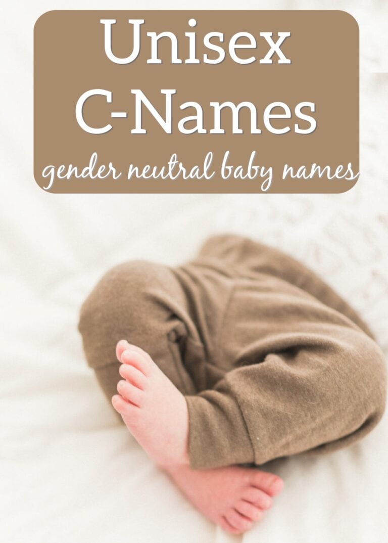 Unisex Baby Names That Start With C