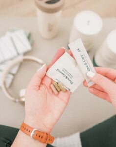 balance and burn plant based GLP-1 supplement packets