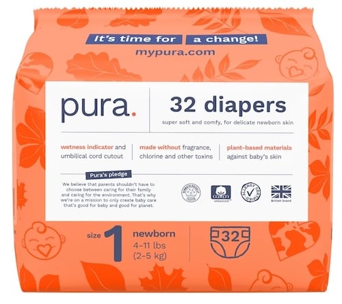 pura eco friendly diapers
