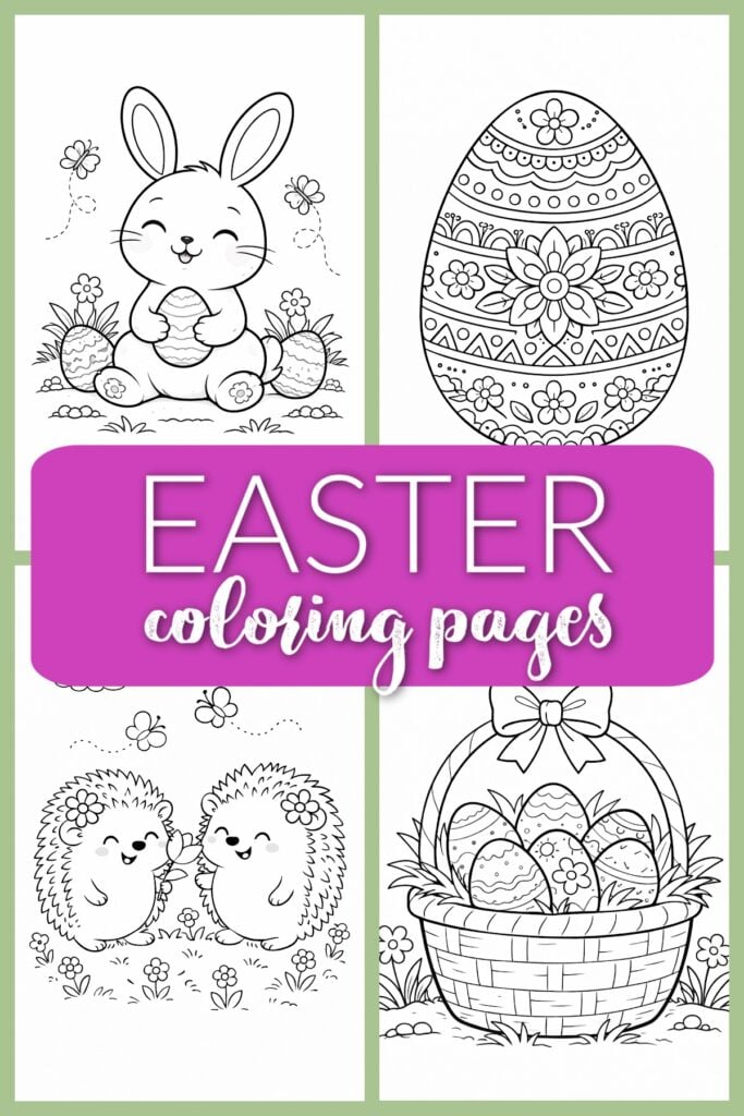 Easter coloring pages for kids