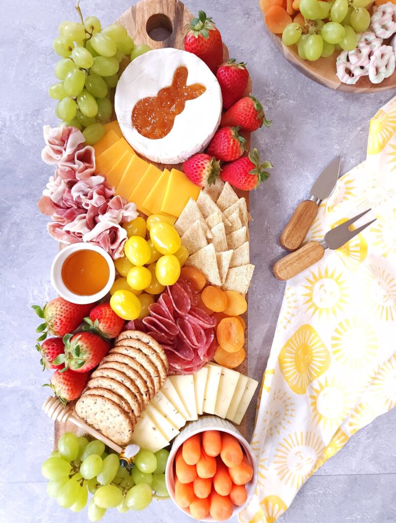 spring charcuterie board