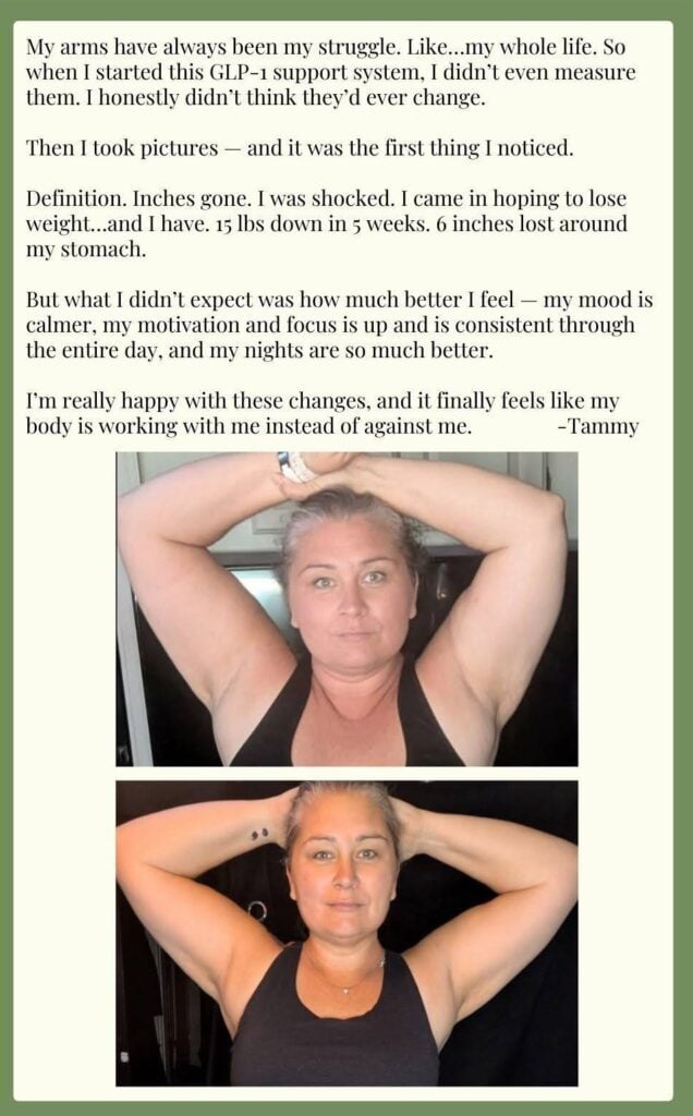 Tammy testimonial Balance and Burn