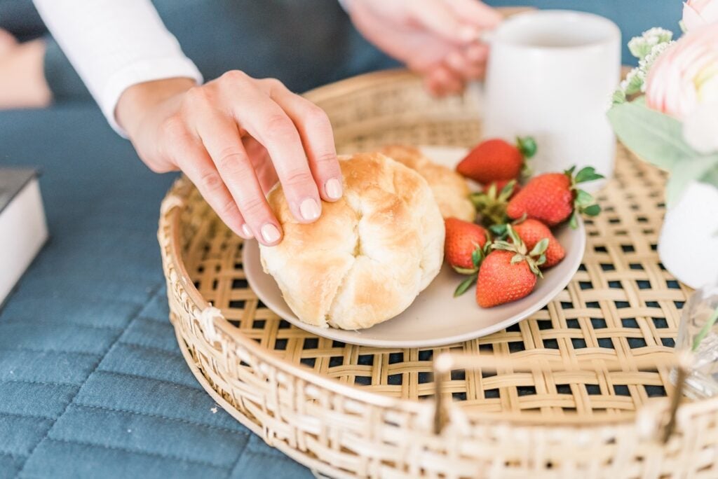 woman with breakfast food metabolic foundations