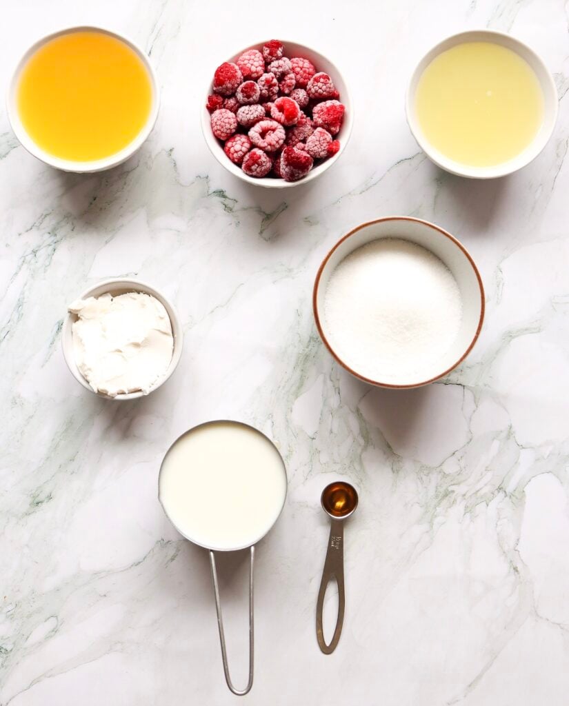 rainbow sherbet ingredients