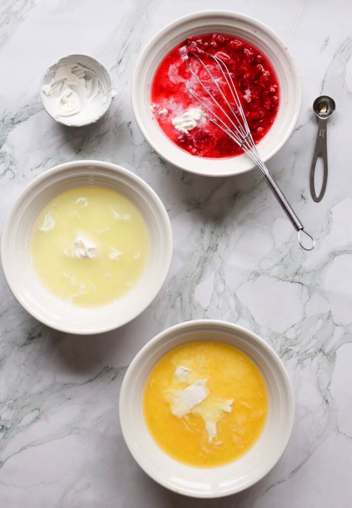 rainbow sherbet process