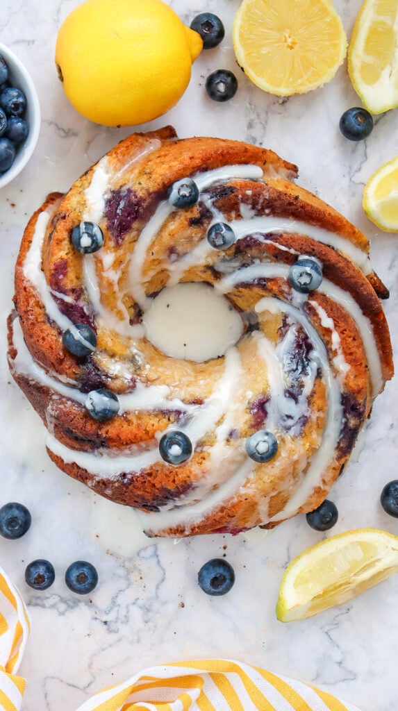 blueberry bundt cake