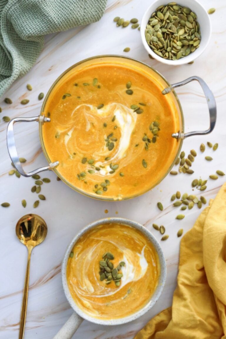 creamy pumpkin soup
