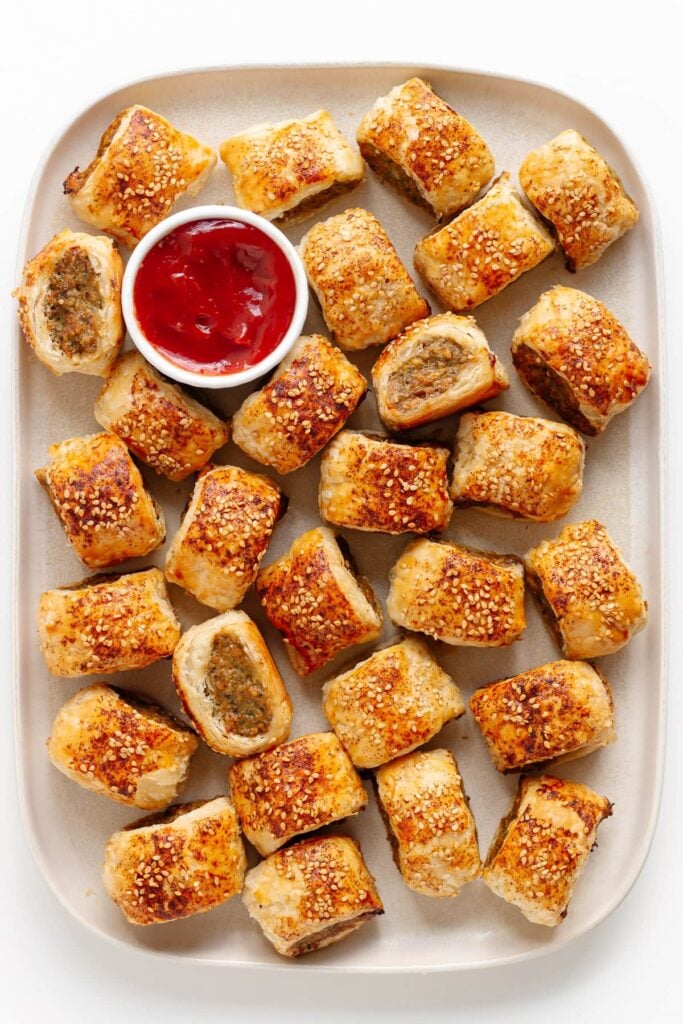 sausage rolls lunch for kids