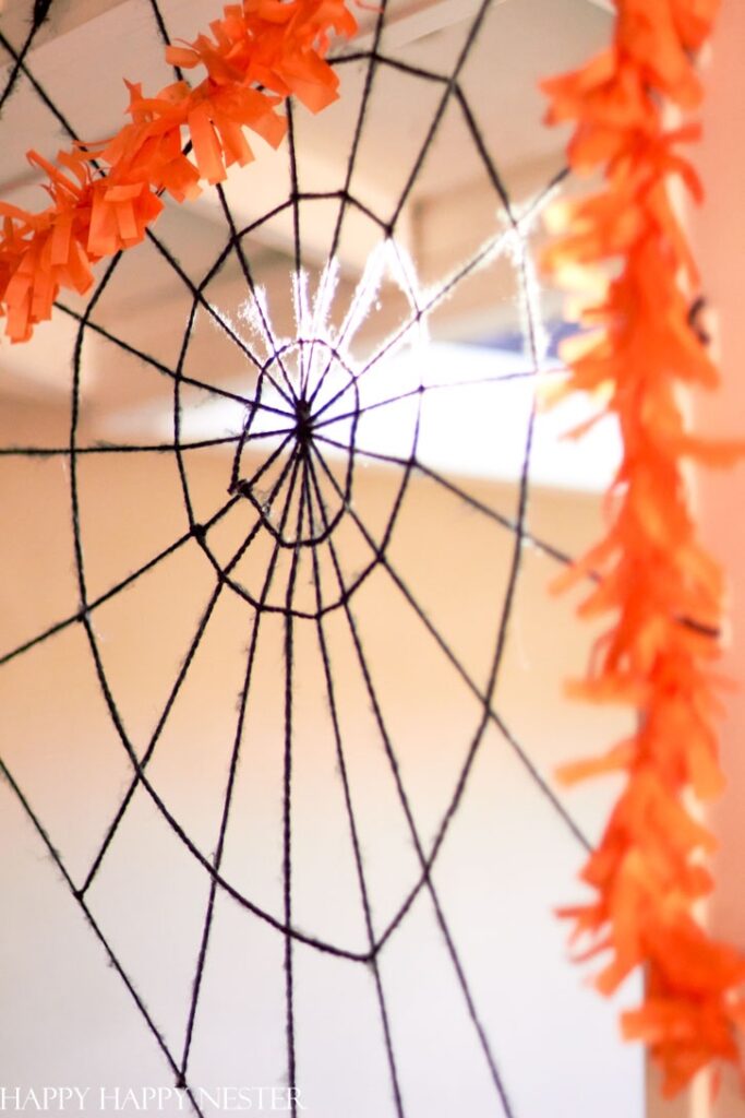 spider web diy